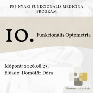 10. előadás: Funkcionális Optometria